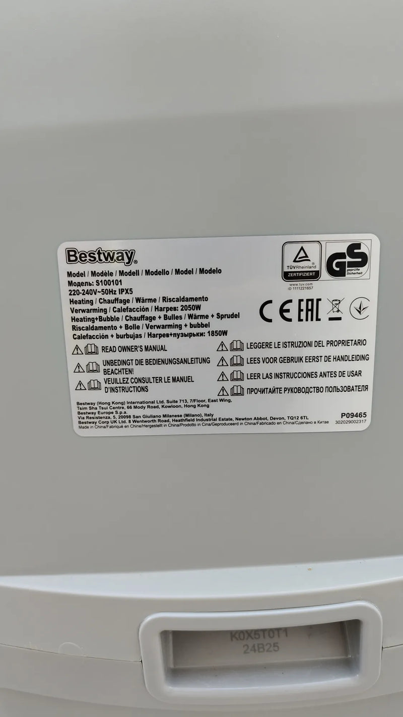 Spa Bestway 180x180x66cm