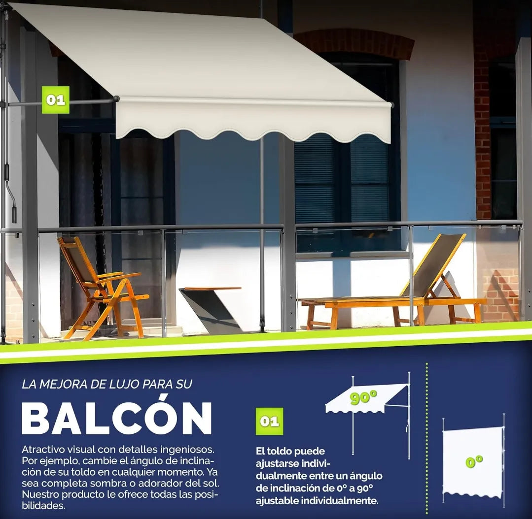 Toldo Manual portátil - tillvex