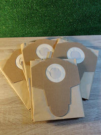 Pack de 4 bolsas para aspiradoras QEinhell