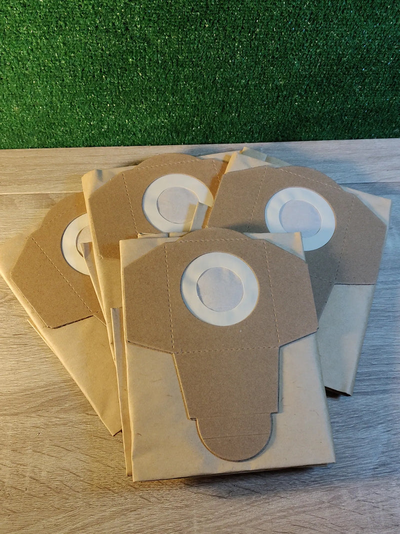 Pack de 4 bolsas para aspiradoras QEinhell