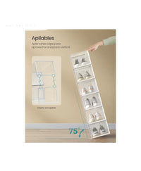 Cajas para Zapatos Transparentes, 12 Cajas