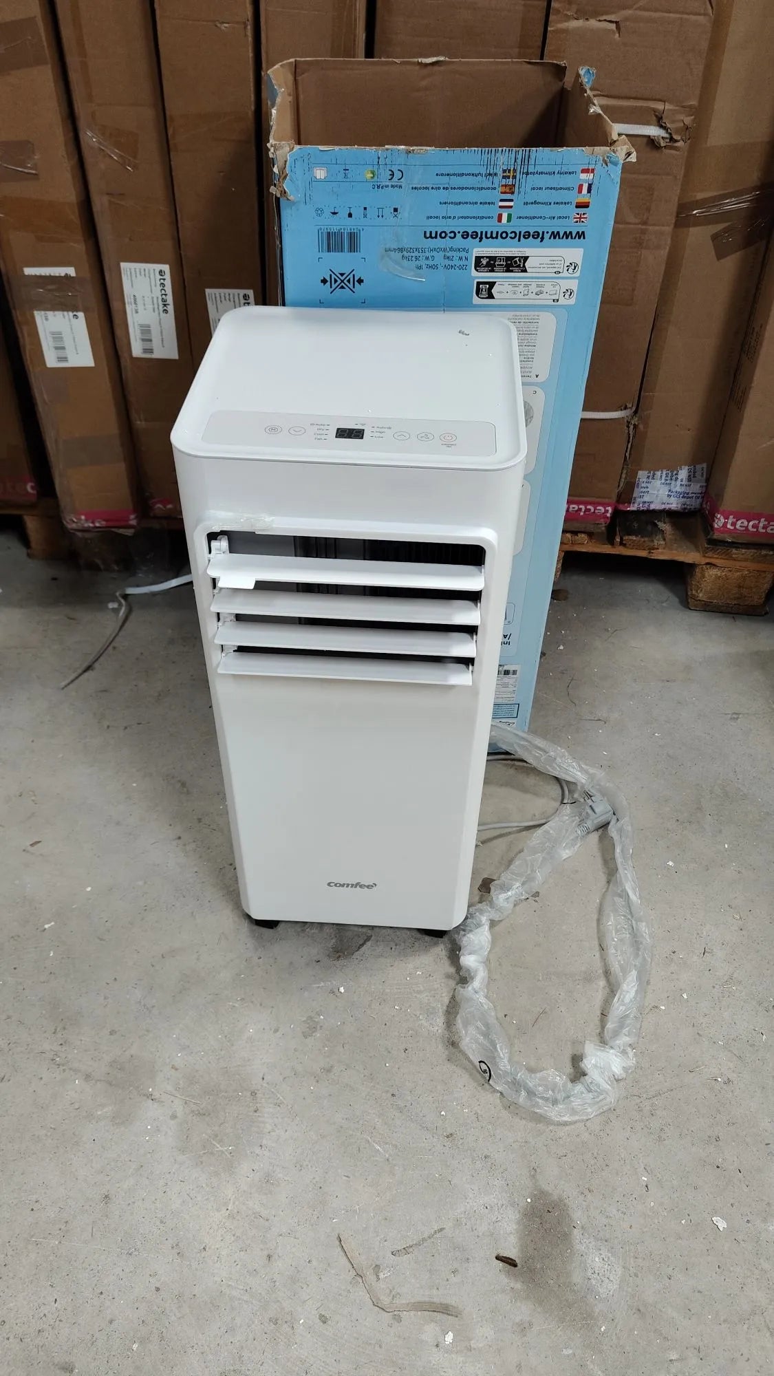Pingüino Aire Acondicionado Portátil 3 en 1 | 7000 BTU/1800 Frigorías