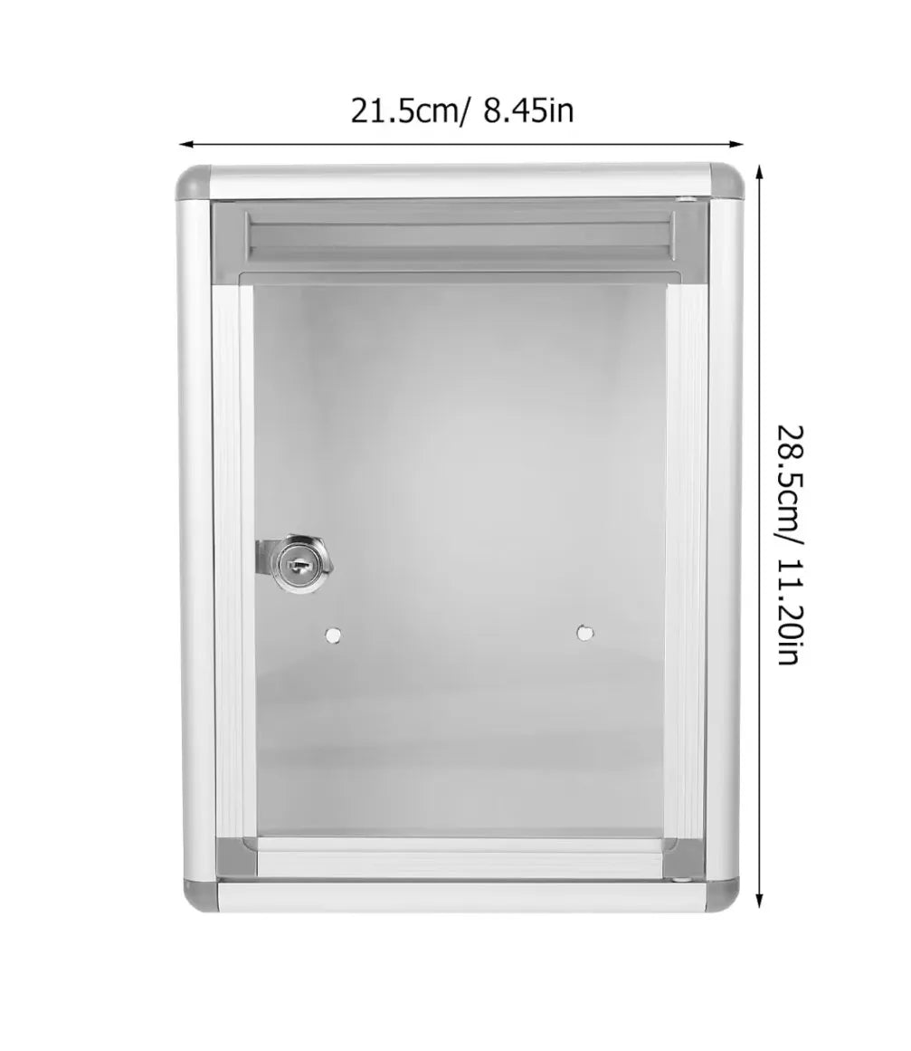 Caja de sugerencias de pared