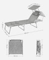 Tumbona reclinable