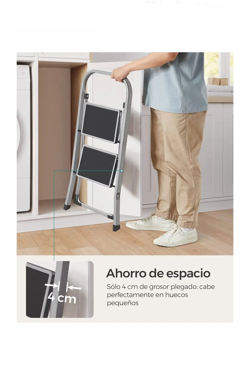 Escalera de Tijera, Escalera con 2 Peldaños
