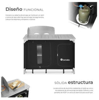 Cocina de camping