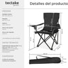 Set de 2 sillas plegables de camping