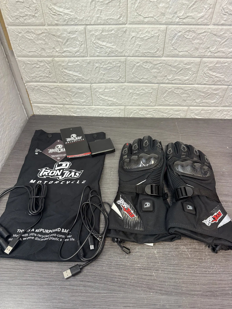 Guantes calentadores moto