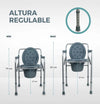 Silla con WC Mobiclinic