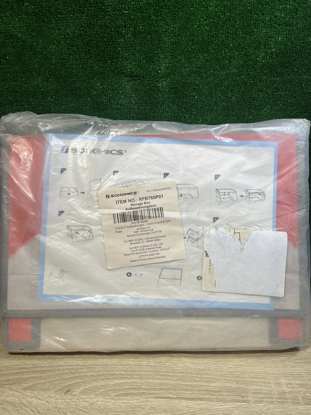 Caja Almacenaje Tela SONGMICS