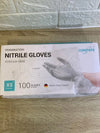 100 Guantes Blancos De Nitrilo XS