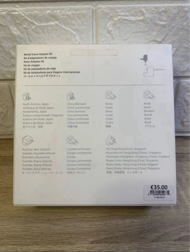 World Travel Adapter Kit Apple