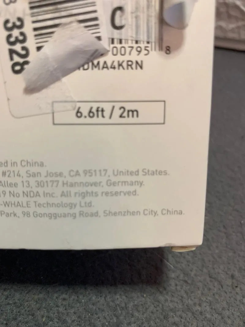 Cable usb C