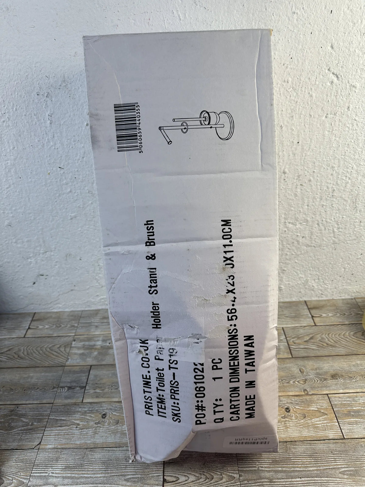 Escobillero y portarollo