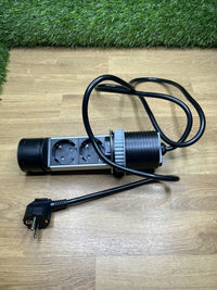 Regleta de 2 enchufes con 2 USB Emuca