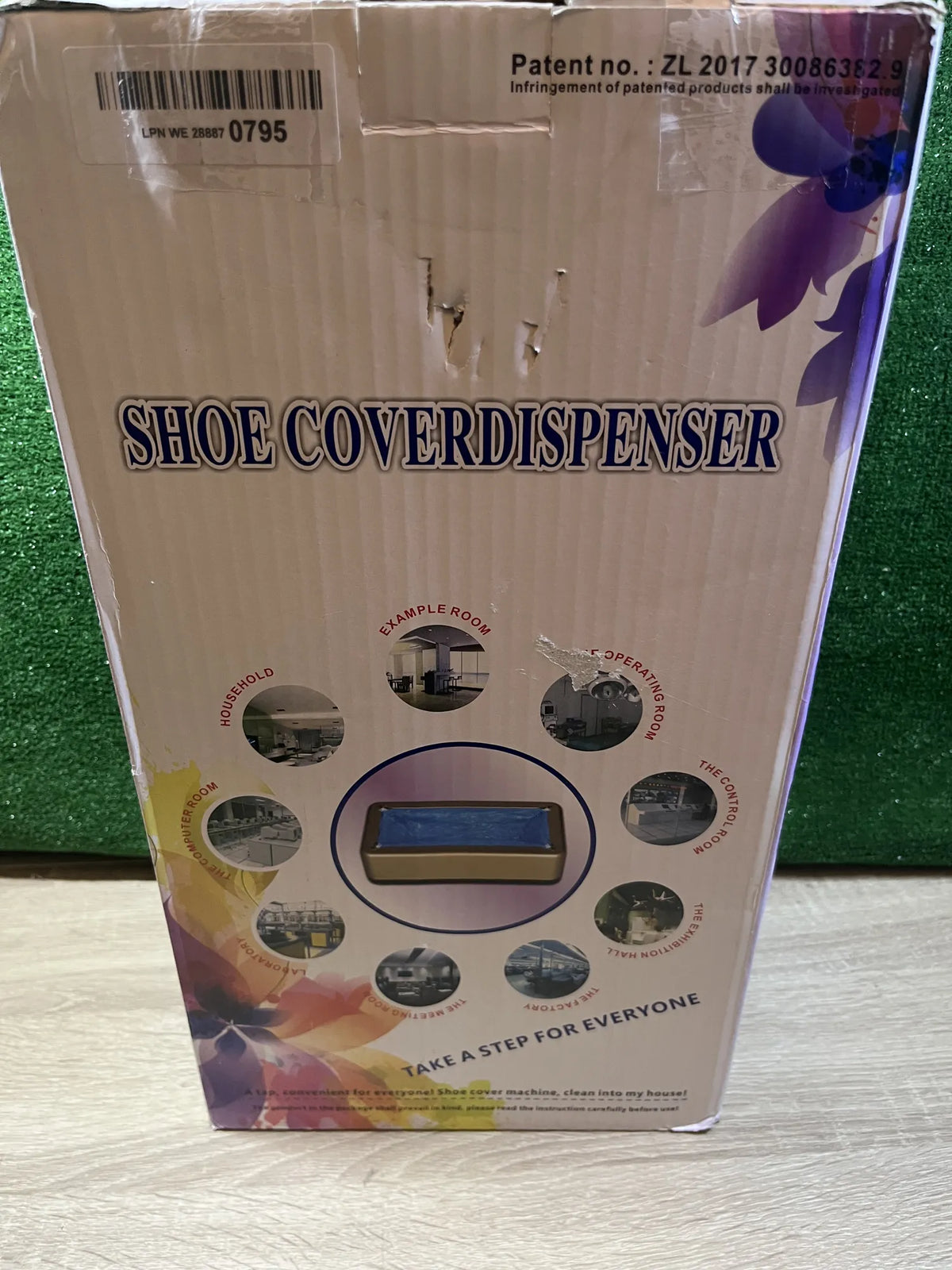 Dispensador automático de fundas para zapatos BeiLan