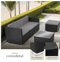 Conjunto de ratan