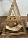 Torre de madera para gatos