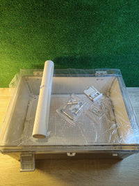 Caja de Conexiones de Plástico Transparente