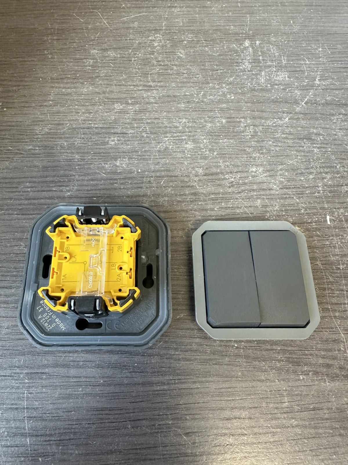 Doble interruptor Legrand