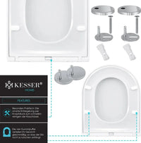 Asiento inodoro blanco - KESSER