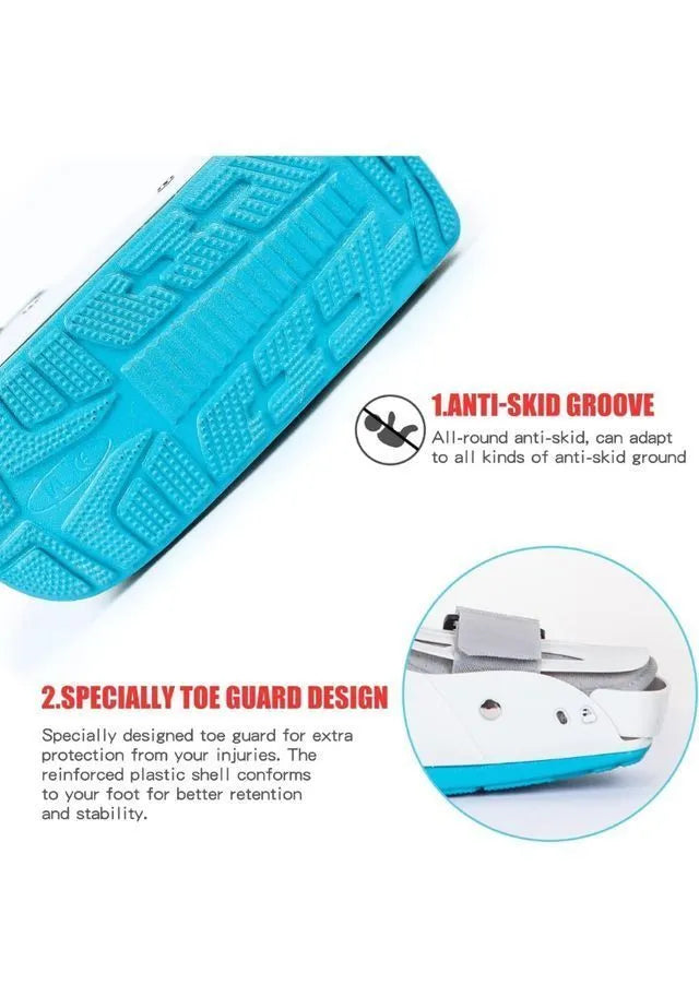 Bota inflable para caminar, bota de fractura larg