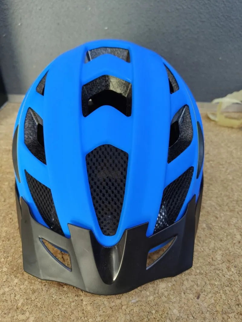 Fischer Fahrradhelm Casco de Bicicleta, Azu