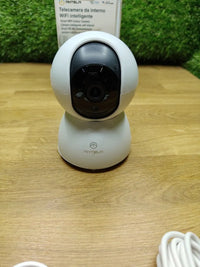 ANTELA Cámara IP WiFi 355° de Vigilancia FHD 1080p