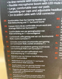 Auriculares Trust gaming 7.1