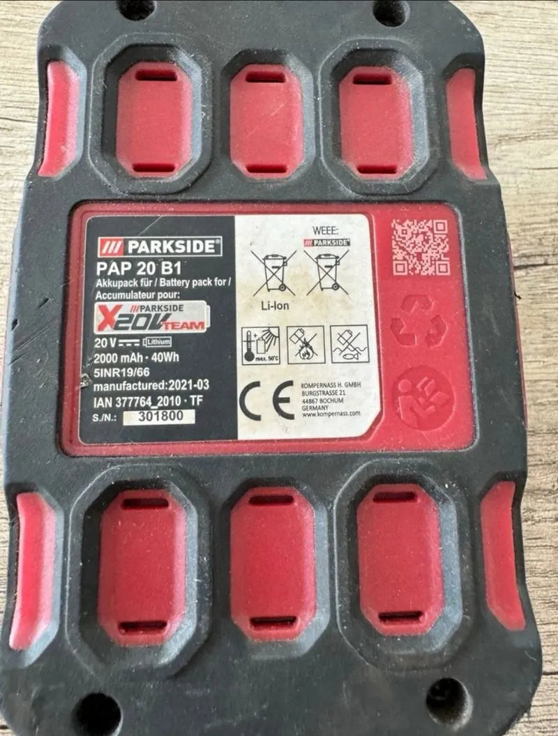Batería de 20 V 2,0 Ah