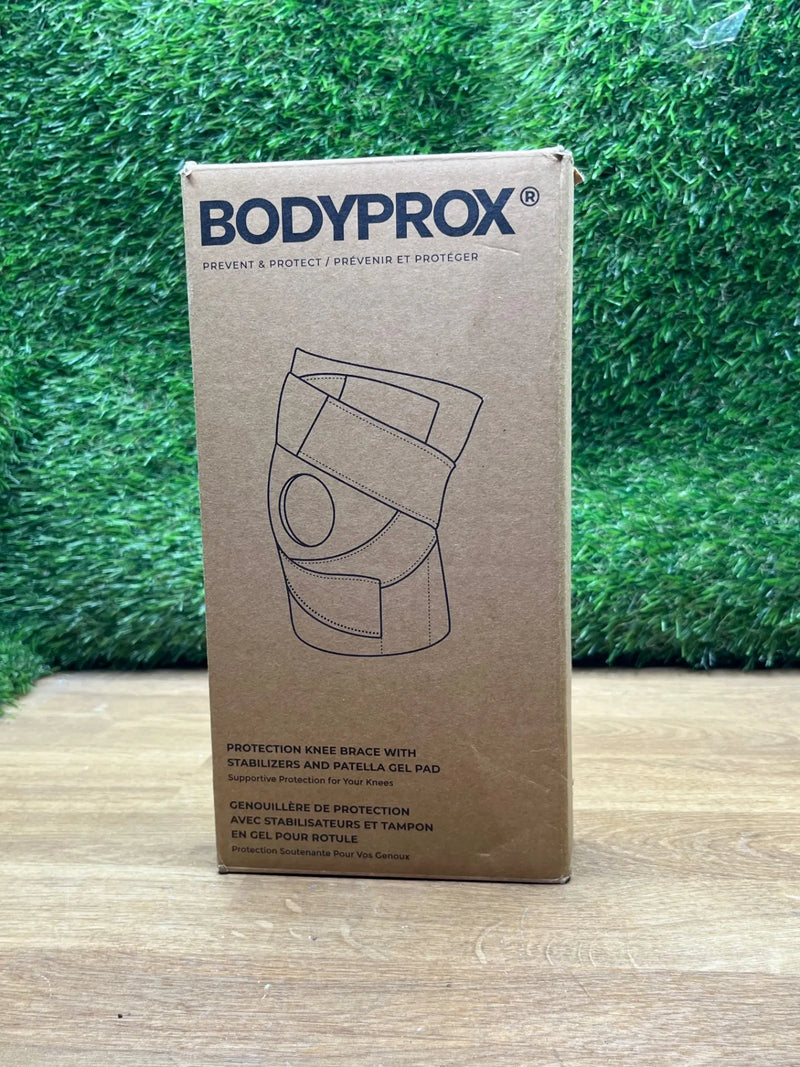 Rodillera con estabilizadores y almohadillas de gel Bodyprox
