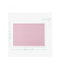Tablero rosa colgante
