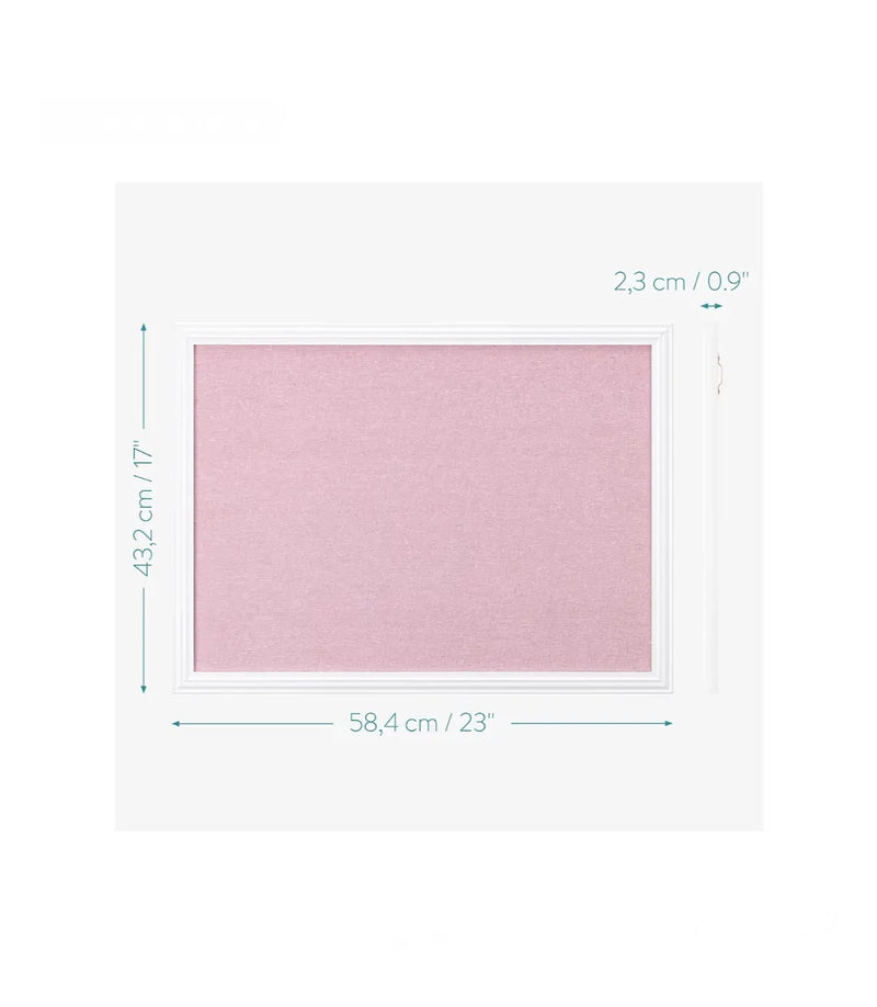 Tablero rosa colgante