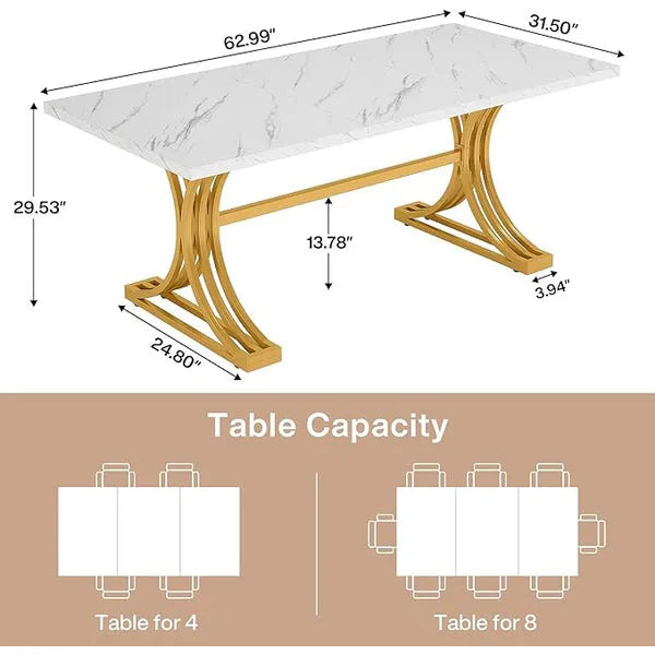 Mesa mármol moderna