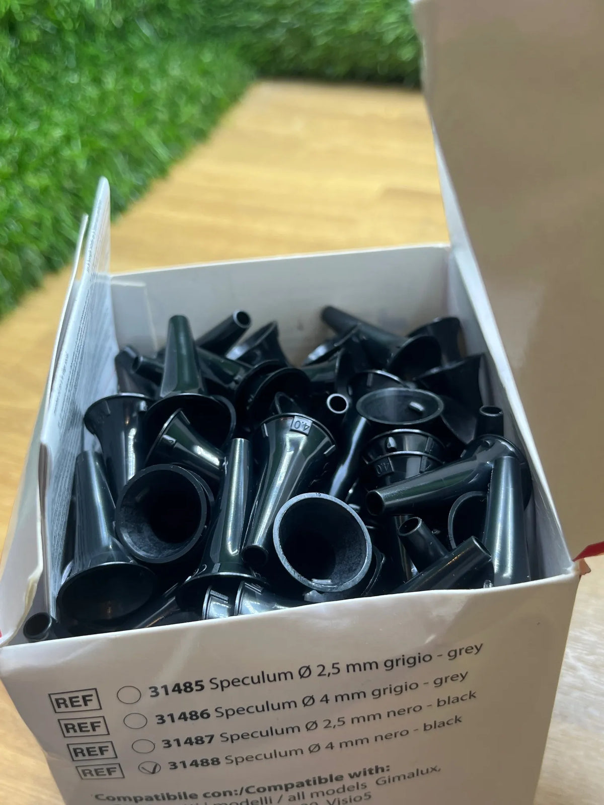 Espéculo de oreja desechable mini 4 mm GIMA