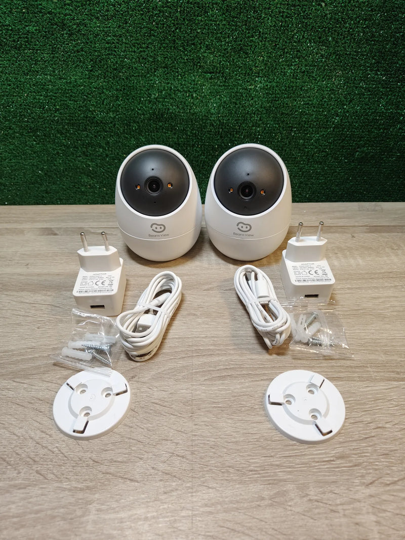 X2 Cámaras de Interior para Seguridad Beans View 2K