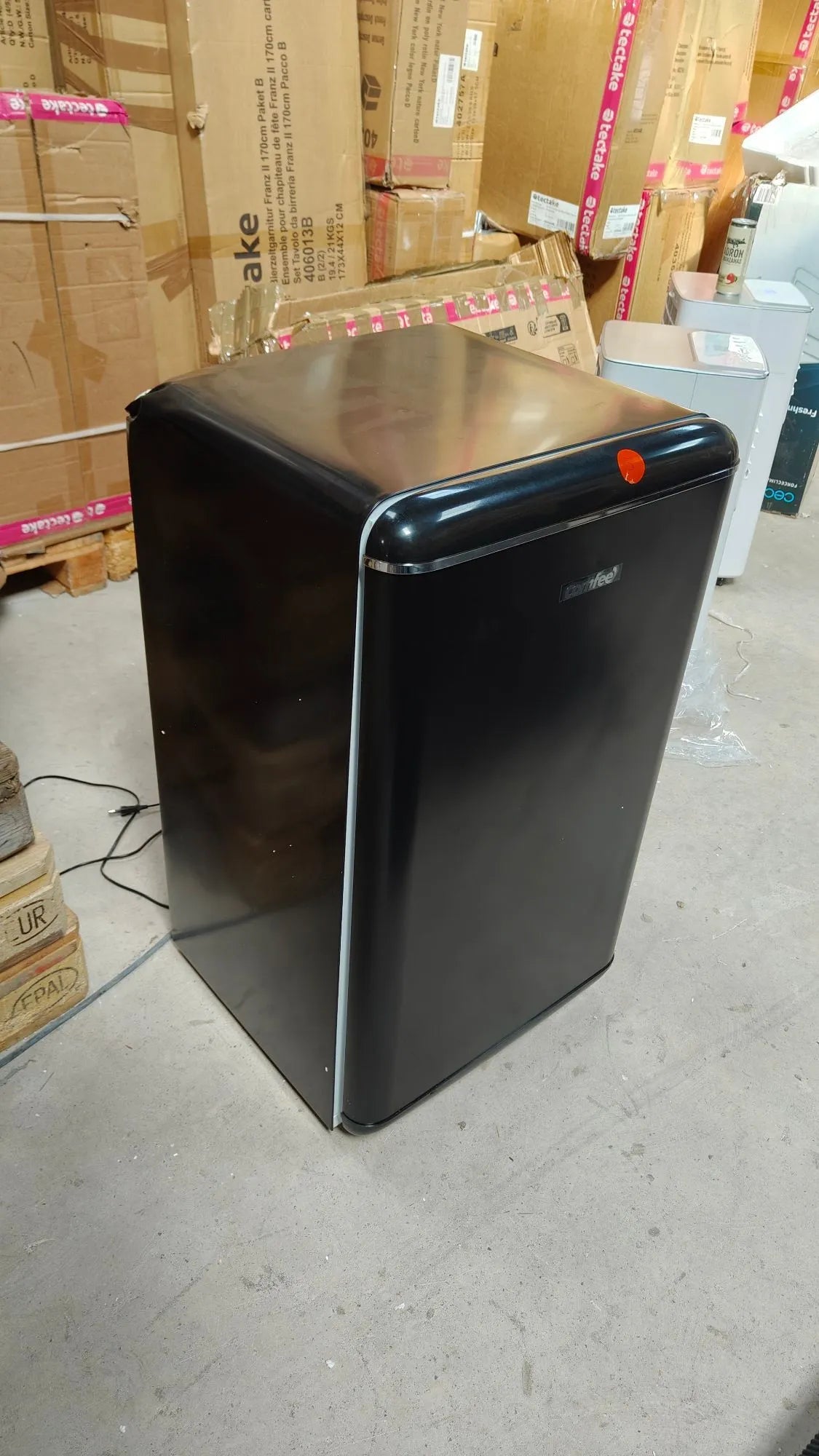 Refrigerador Bajo Encimera, 93L, Refrigerador Retro Independiente
