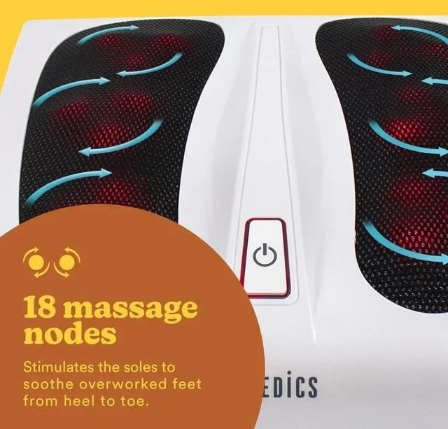 Masajeador eléctrico para pies con calor - Homedic