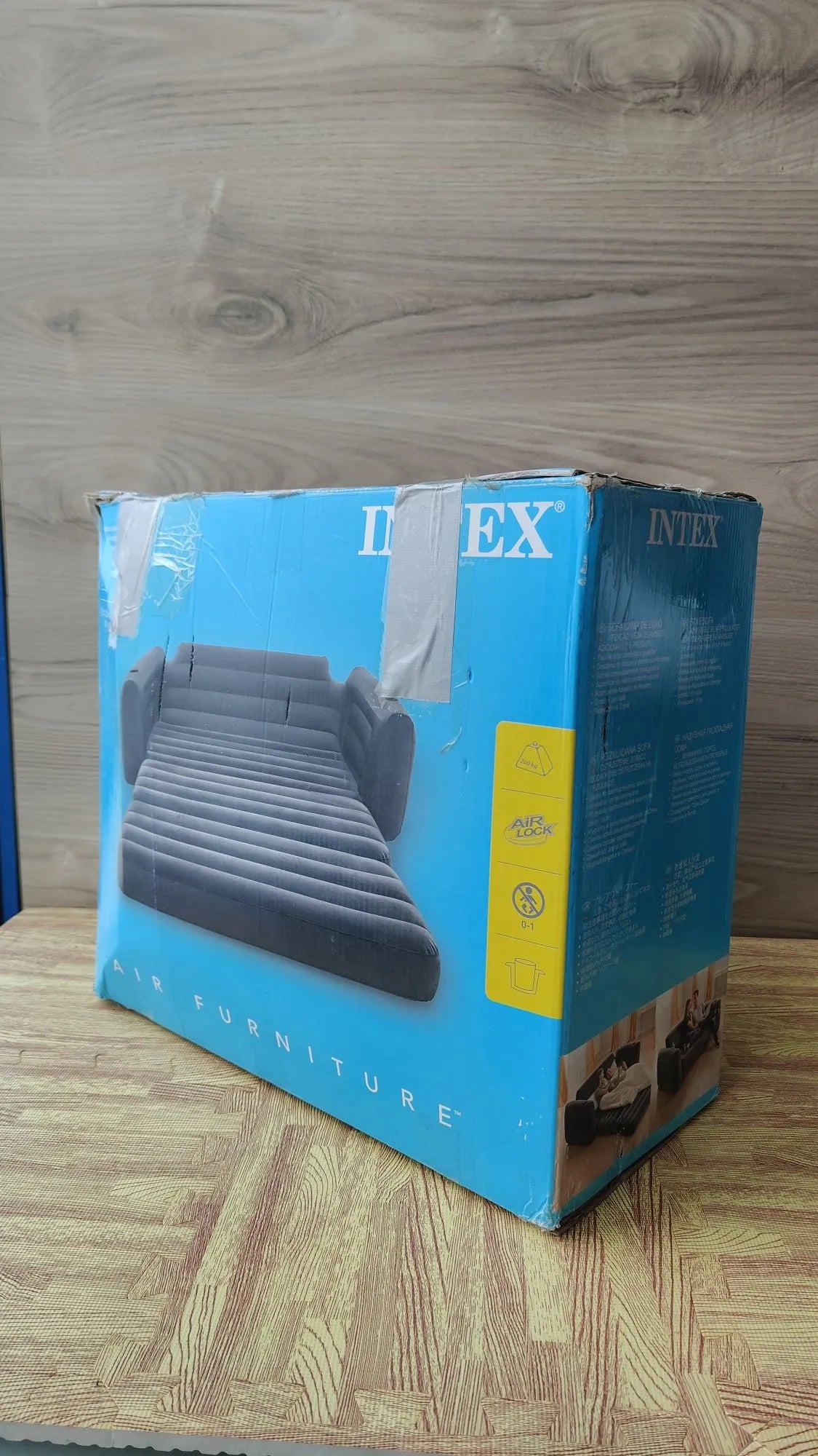 Cama Hinchable 2 en 1, Sofa Cama Inflable