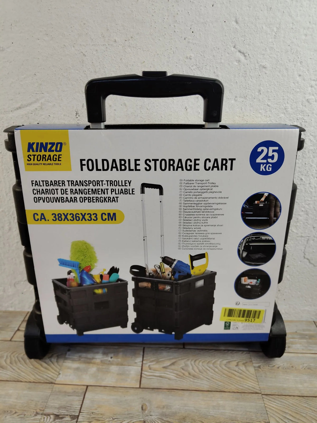 Carrito de Compras Plegable - Kinzo