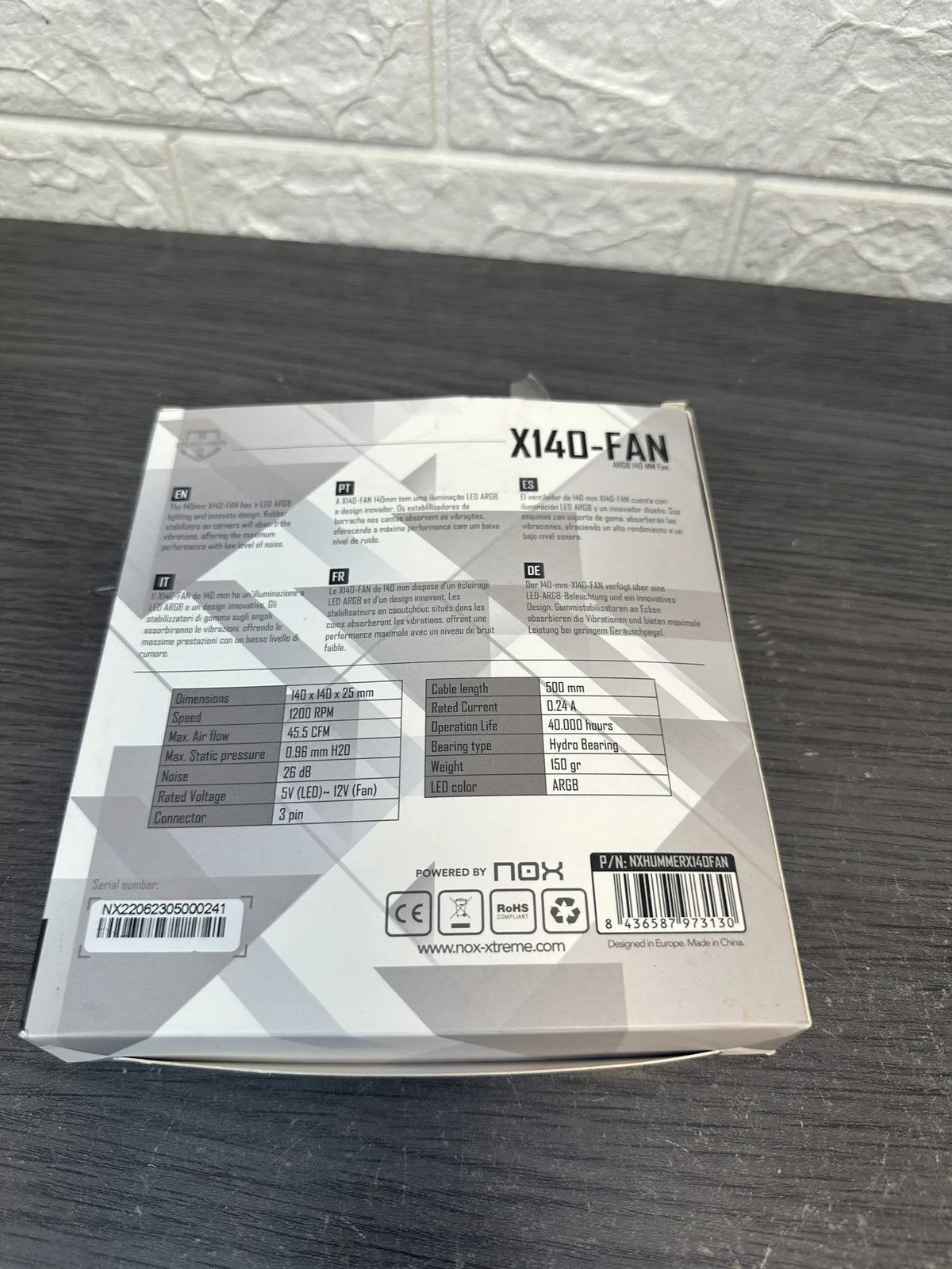 Ventilador para Caja PC