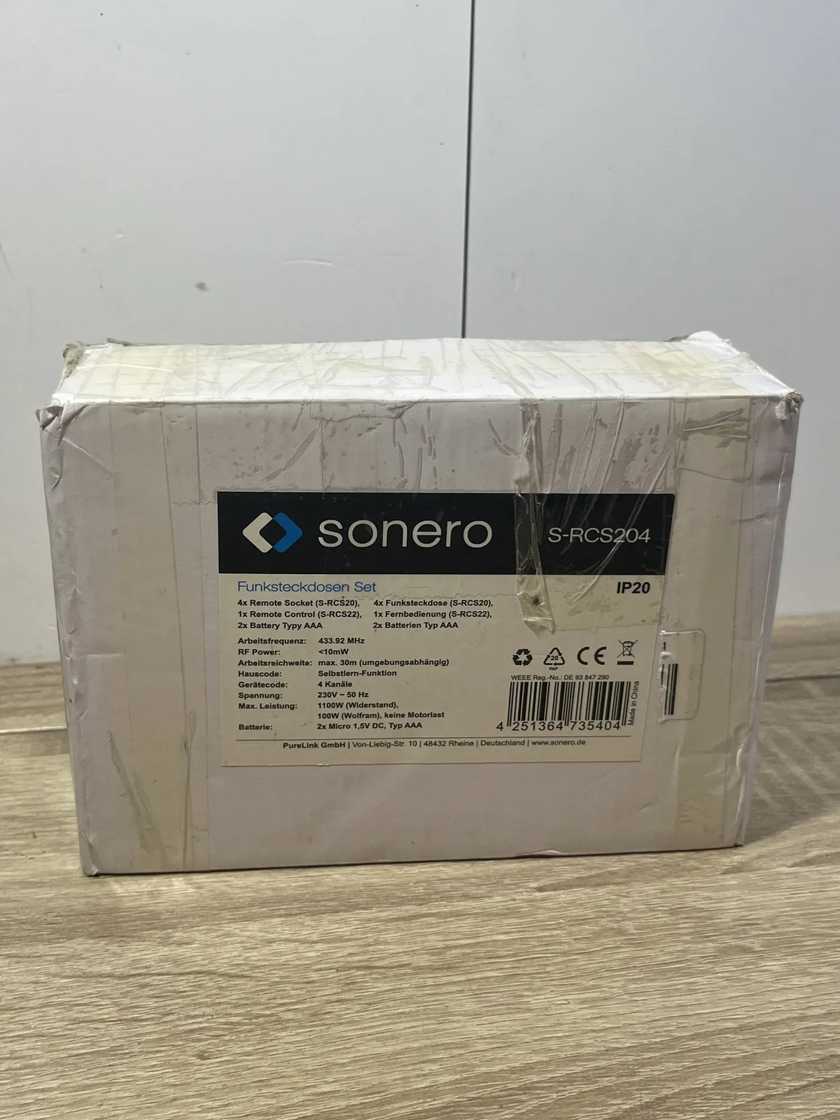 Juego de enchufes sonero