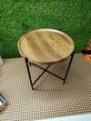 Mesa auxiliar de madera