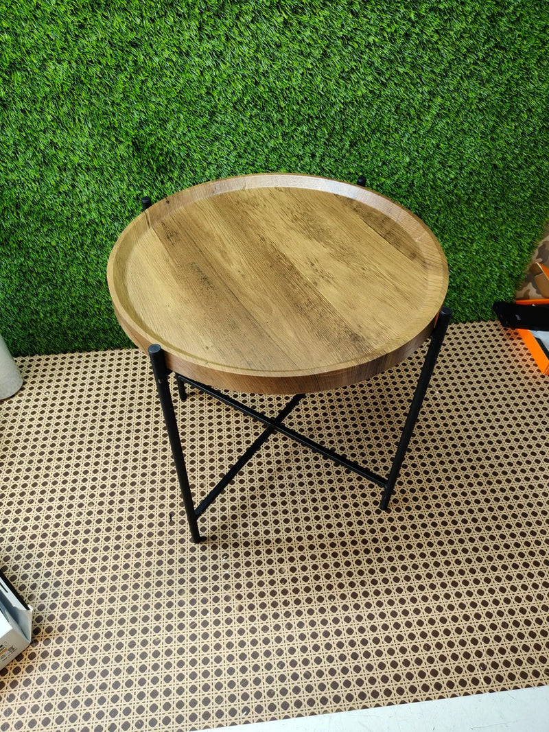 Mesa auxiliar de madera