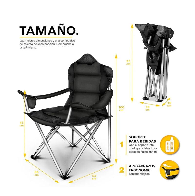 Silla de camping Tresko