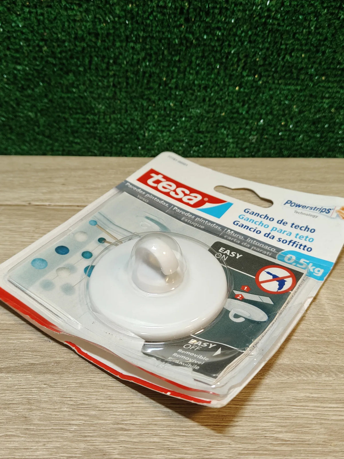 Gancho de techo tesa para papel pintado y yeso