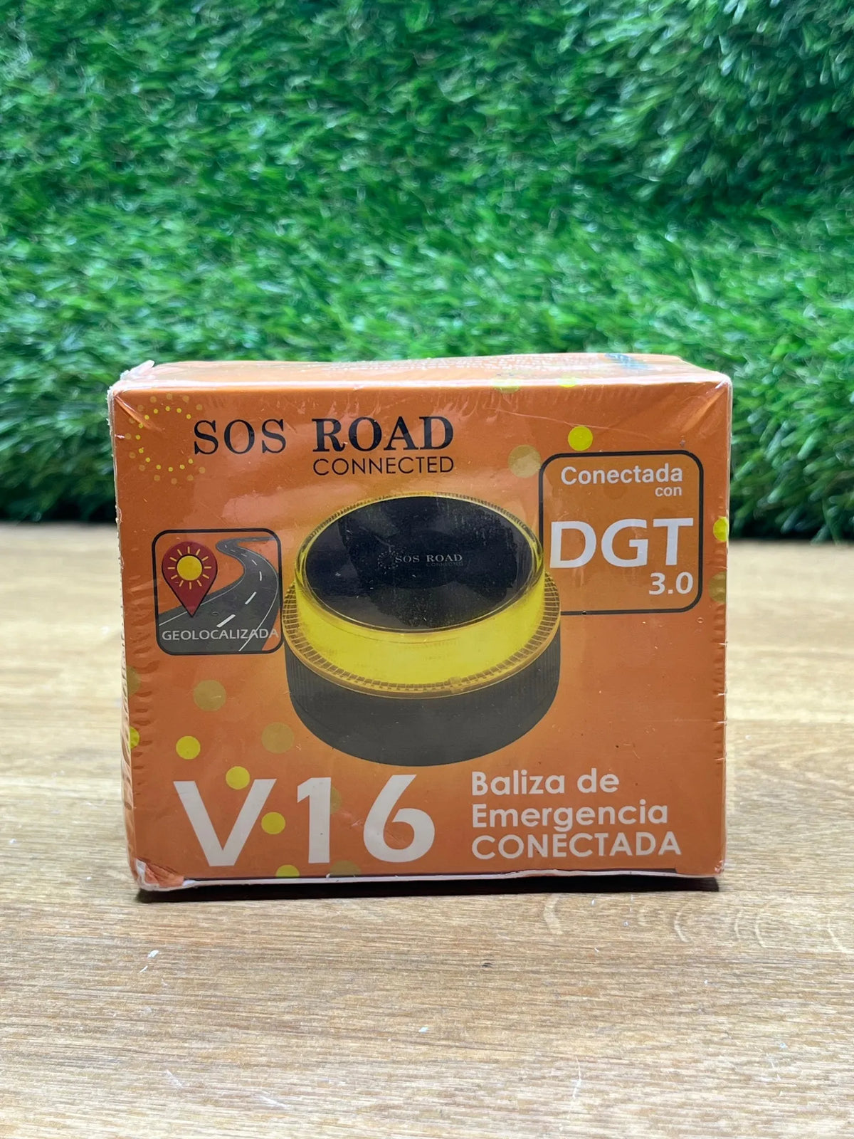 Baliza de Emergencia V16 con Geolocalización SOS ROAD