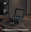 Caja de relojes con 8 ranuras