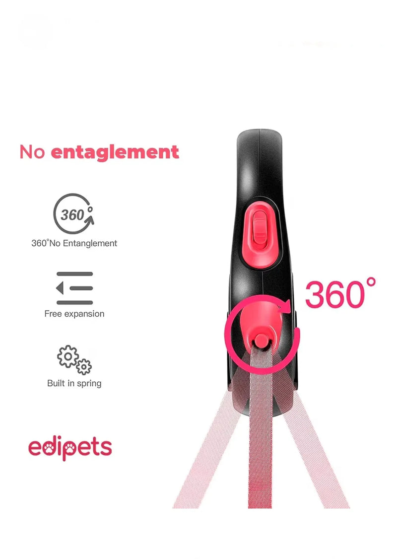 Correa de perro extensible retráctil - Edipets
