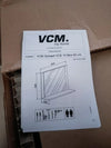 Espejo de pared para baño con estante - VCM